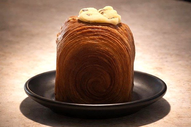Pieza de pan dulce artesanal